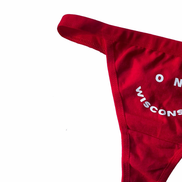 On Wisconsin Thong